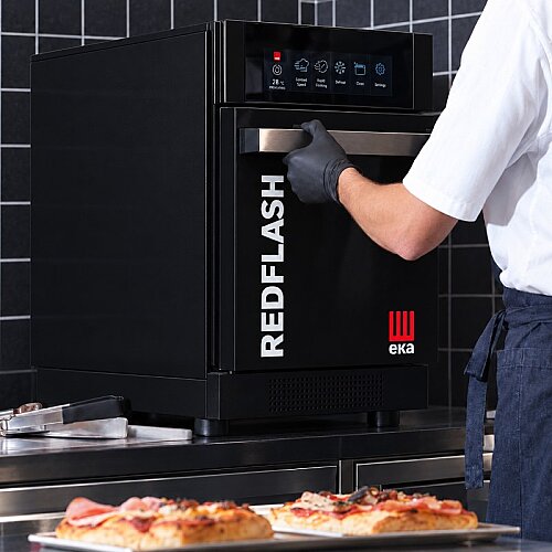 Eka REDFLASH 300 Hızlı Pişirme Fırını, Siyah - Eka (1)