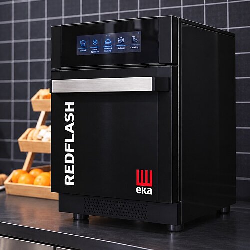Eka REDFLASH 300 Hızlı Pişirme Fırını, Siyah - 3