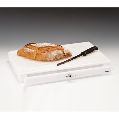 Zicco ZCP-119 Akrilik Ekmek Kesme Tahtası, 32x52x7 cm, Beyaz - 1