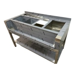 Ekofan Коктейльная станция с базовой полкой, 186x70x90 см - 5