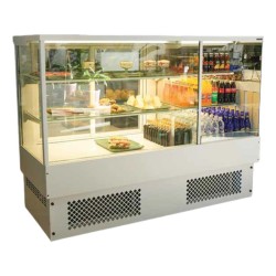 Ekofan Düz Camlı Self Servis Teşhir Ünitesi, 180 cm - Ekofan