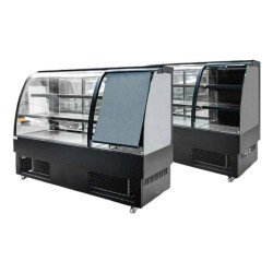 Ekofan Self Service Display Unit with Curved Glass, 180 cm - Ekofan