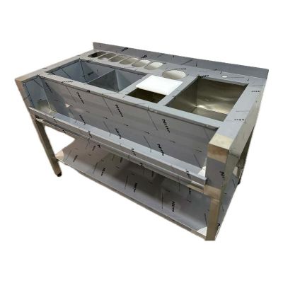 Ekofan Taban Raflı Kokteyl İstasyonu, 140x70x90 cm - 5