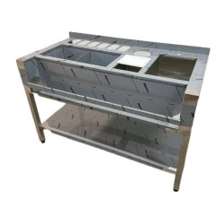 Ekofan Taban Raflı Kokteyl İstasyonu, 233x70x90 cm - Ekofan