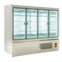 Ekofan Upright Type Double Glass Refrigerator - Ekofan