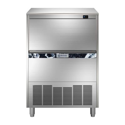 Electrolux Professional 73030306 ماكينة تصنيع مكعبات الثلج المكعبات مع قادوس، سعة 83 كجم/يوميًا - Electrolux Professional