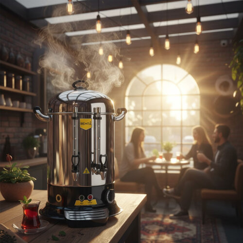 Remta ER15 Elegance Çay Makinesi, 22 L, 250 Bardak Kapasiteli - 2