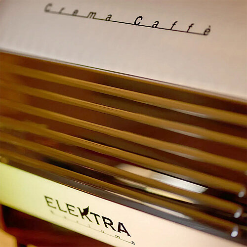 Elektra بارلوم ماكينة تحضير قهوة الإسبريسو الأوتوماتيكية بالكامل، مجموعتان، أزرق ثلجي - 5