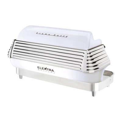 Elektra Barlume Fully Automatic Espresso Coffee Machine, 3 Groups, White - Elektra
