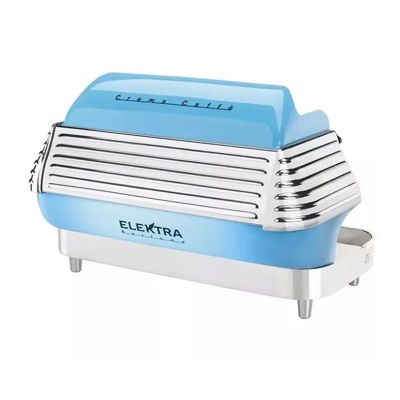 Elektra Barlume Tam Otomatik Espresso Kahve Makinesi, 2 Gruplu, Buz Mavi - Elektra
