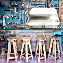 Elektra Barlume Tam Otomatik Espresso Kahve Makinesi, 3 Gruplu, Buz Beyazı - 3