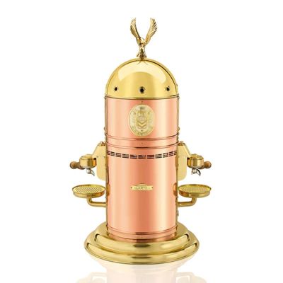 Elektra Belle Epoque Кофеварка эспрессо, 2 группы, медная латунь - Elektra