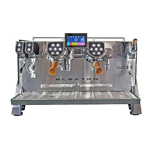 Elektra Evok Tall Cup Tam Otomatik Espresso Kahve Makinesi, 2 Gruplu, Mat Siyah - 1