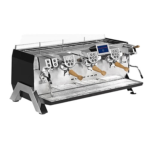 Elektra Evok Tall Cup Tam Otomatik Espresso Kahve Makinesi, 3 Gruplu, Mat Siyah - Elektra