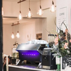 Elektra Indie Tam Otomatik Espresso Kahve Makinesi, 2 Gruplu, Buz Beyazı - 3