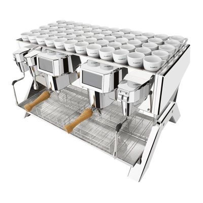 Elektra Indie Tam Otomatik Espresso Kahve Makinesi, 2 Gruplu, Inox - Elektra