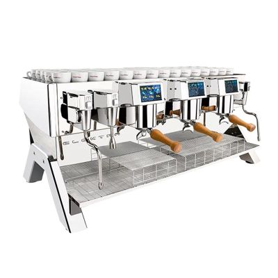 Elektra Indie Tam Otomatik Espresso Kahve Makinesi, 3 Gruplu, Buz Beyazı - Elektra