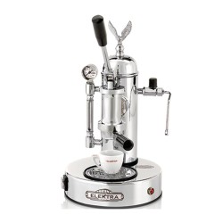 Elektra Micro Casa Leva S1C Semi Automatic Espresso Coffee Machine, Chrome - 1
