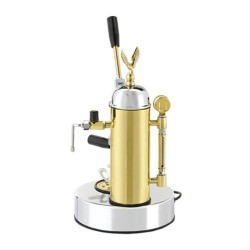 Elektra Micro Casa Leva S1CO Semi Automatic Espresso Coffee Machine, Chrome Brass - Elektra (1)