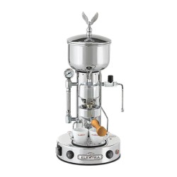 Elektra Micro Casa SX Semi Automatic Espresso Coffee Machine, Chrome - Elektra