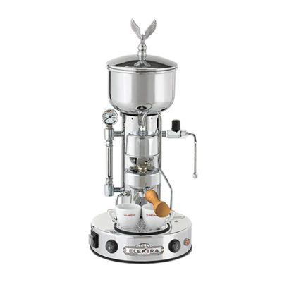 Elektra Micro Casa SX Semi Automatic Espresso Coffee Machine, Chrome - Elektra