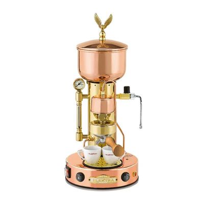Elektra Micro Casa SXC Yarı Otomatik Espresso Kahve Makinesi, Bakır Pirinç - 2