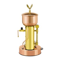 Elektra Micro Casa SXC Yarı Otomatik Espresso Kahve Makinesi, Bakır Pirinç - 1