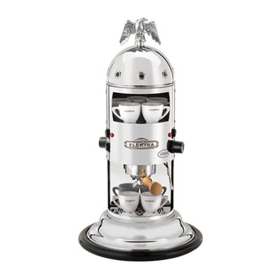 Elektra Micro Mini Verticale S1 Yarı Otomatik Espresso Kahve Makinesi, Krom - Elektra