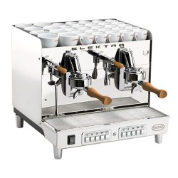 Elektra Sixties Fully Automatic Espresso Coffee Machine, 2 Groups, Inox - Elektra