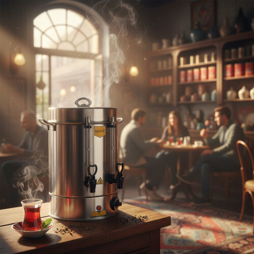 Remta R14 Standart Çay Makinesi, 15 L, 160 Bardak Kapasiteli - 2