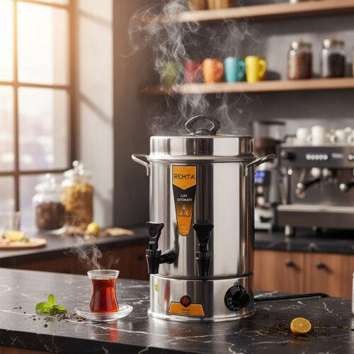 Remta R11 Standart Çay Makinesi, 7 L, 60 Bardak Kapasiteli - 2