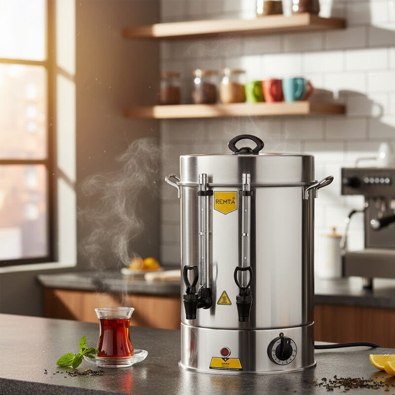 Remta R12 Standart Çay Makinesi, 9 L, 80 Bardak Kapasiteli - Remta