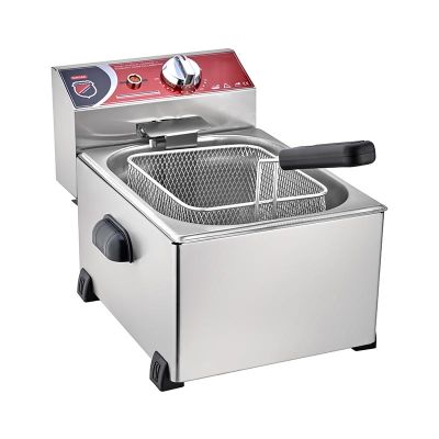SilverInox 2142 Fritöz, 5 L, Elektrikli - 1
