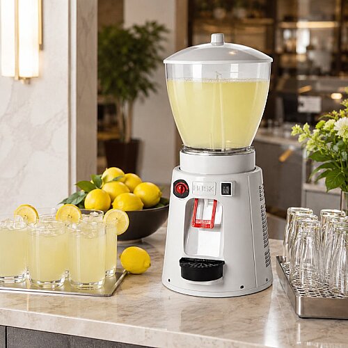 Hosk Elite Tek Hazneli Soğuk İçecek Dispenseri, 19 L, Beyaz - 5
