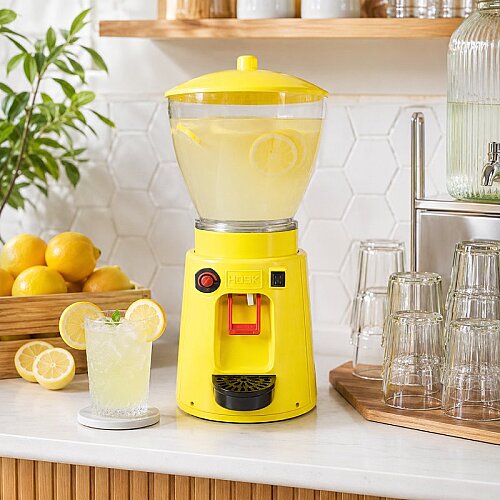 Hosk Elite Tek Hazneli Soğuk İçecek Dispenseri, 19 L, Sarı - 4