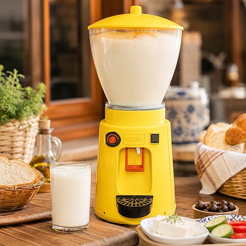 Hosk Elite Tek Hazneli Soğuk İçecek Dispenseri, 19 L, Sarı - 6