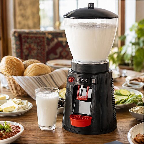 Hosk Elite Tek Hazneli Soğuk İçecek Dispenseri, 19 L, Siyah - 6