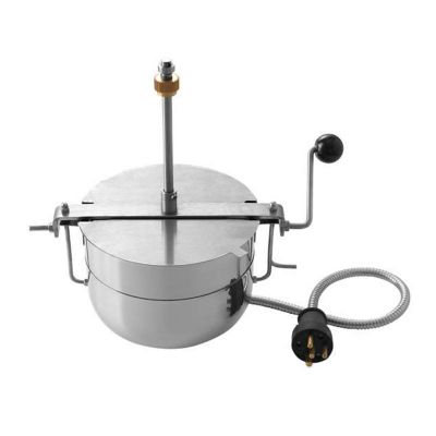 Emart Alanya Corn Popping Trolley, 90x50x180 cm - Emart