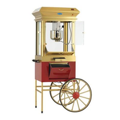 Emart Alanya Corn Popping Trolley, 90x50x180 cm - Emart