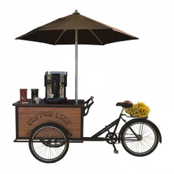 Emart Coffee Service Trolley with Bicycle, 120x60x90 cm - Emart