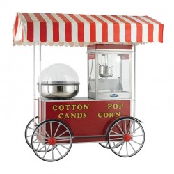 Emart Dolmabahçe Popcorn and Cotton Candy Trolley, 170x80x165 cm - Emart