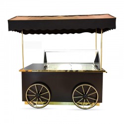 Emart Тележка для мороженого, 7 емкостей, 180x75x95 см - Emart