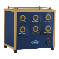 Emart جهاز تسخين جوز، ملون، 6 قطع، 49 × 35 × 44 سم - Emart