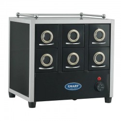 Emart جهاز تسخين جوز، ملون، 6 قطع، 49 × 35 × 44 سم - Emart (1)