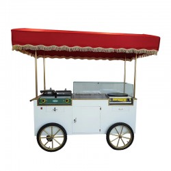 Emart Waffle and Crepe Trolley, 180x65x90 cm - Emart