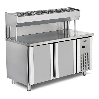 Empero 150.80.01-PSY Pizza ve Salata Hazırlık Buzdolabı, 2 Kapılı, 300 L - 1