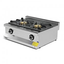 Empero 2 Burner Double Burner Cooker, 800x635x285 mm, LPG - Empero