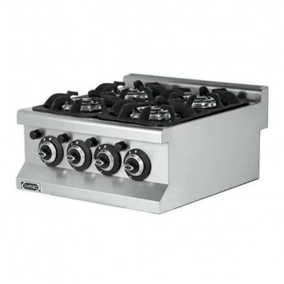 Empero 4 Burner Double Burner Cooker, LPG - Empero