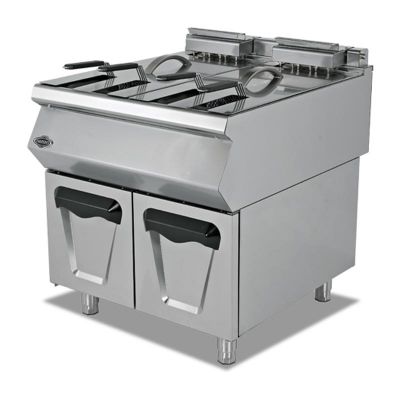 Empero 700 Plus Dolaplı Fritöz, 24+24 L, LPG'li - 1