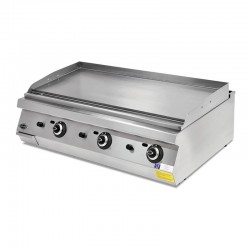 Empero 700 Plus Flat Plate Grill, 120x73x30 cm, Chrome, Gas - Empero